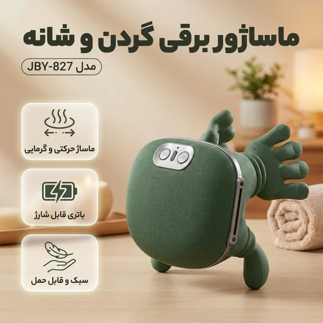 ماساژور برقی گردن و شانه مدل JBY-827 102047113
